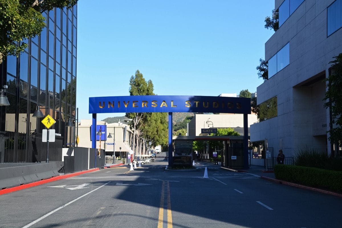 Entrance gate of Universal Studios