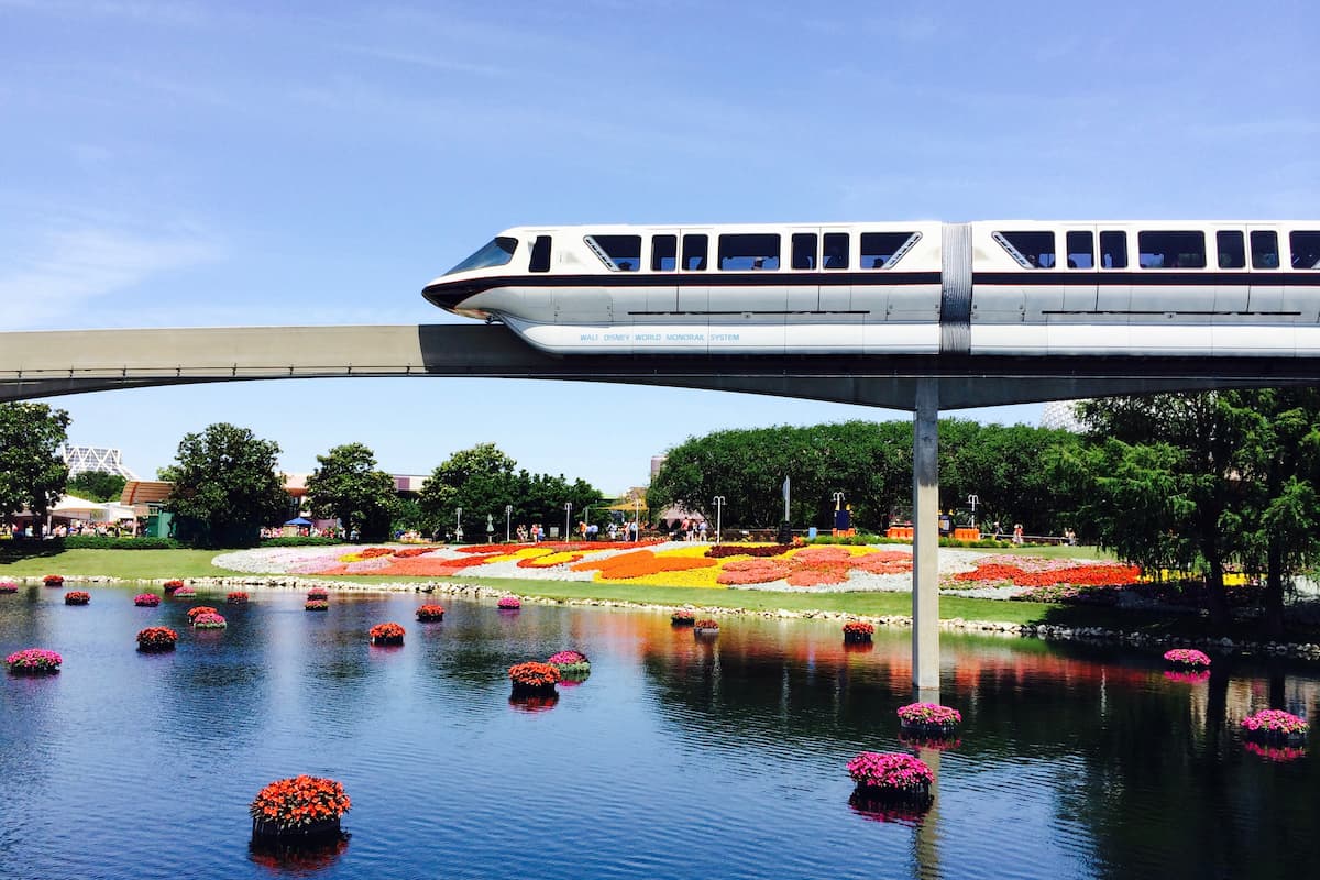 Walt Disney World Monorail System at Disney World.